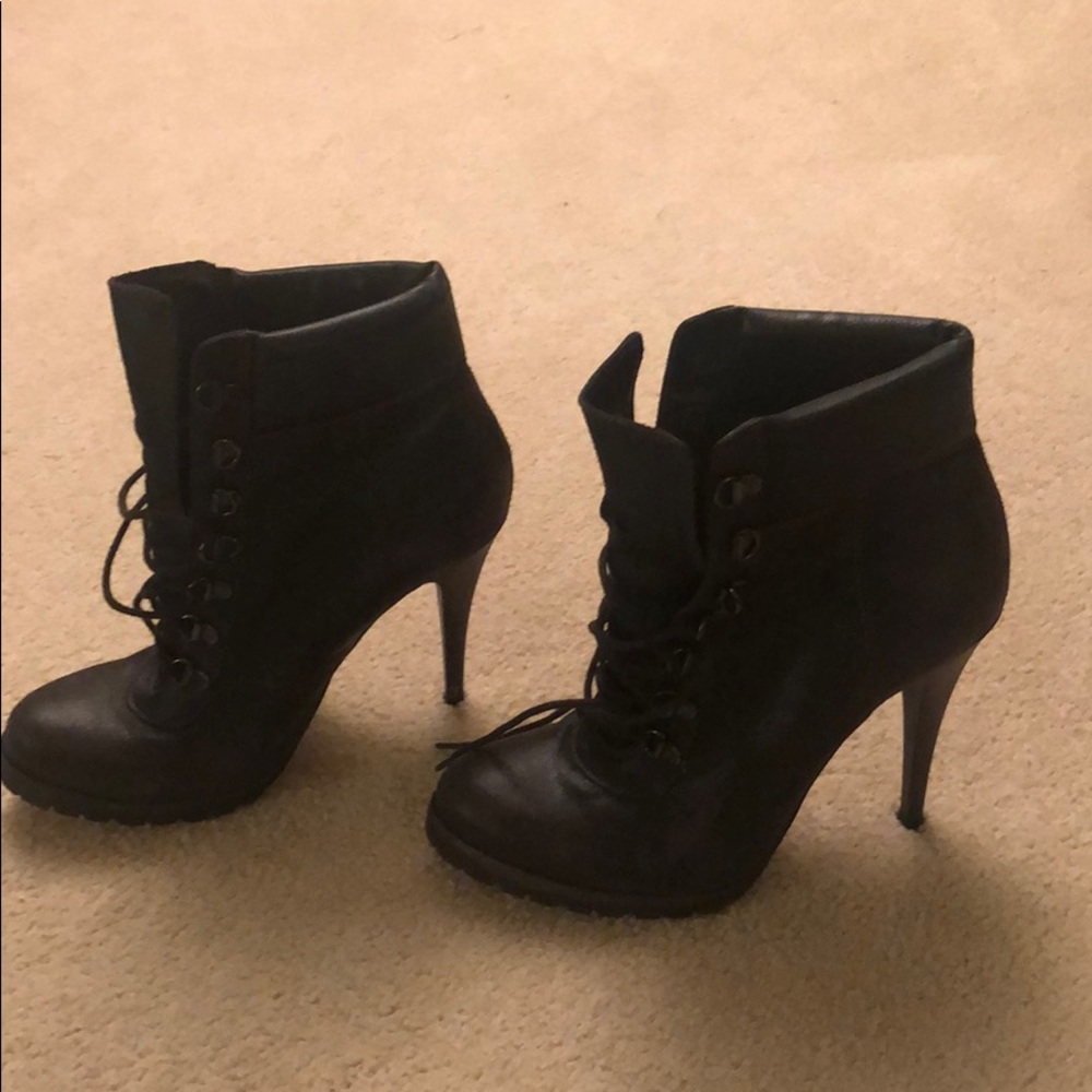 Miss Sixty brown Leather booties